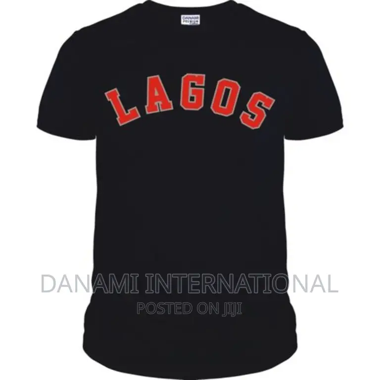 Danami Lagos Printed Round Neck T Shirt