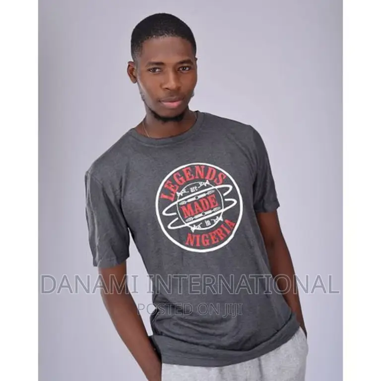 Danami Legends Are Made In Nigeria Printed T Shirt