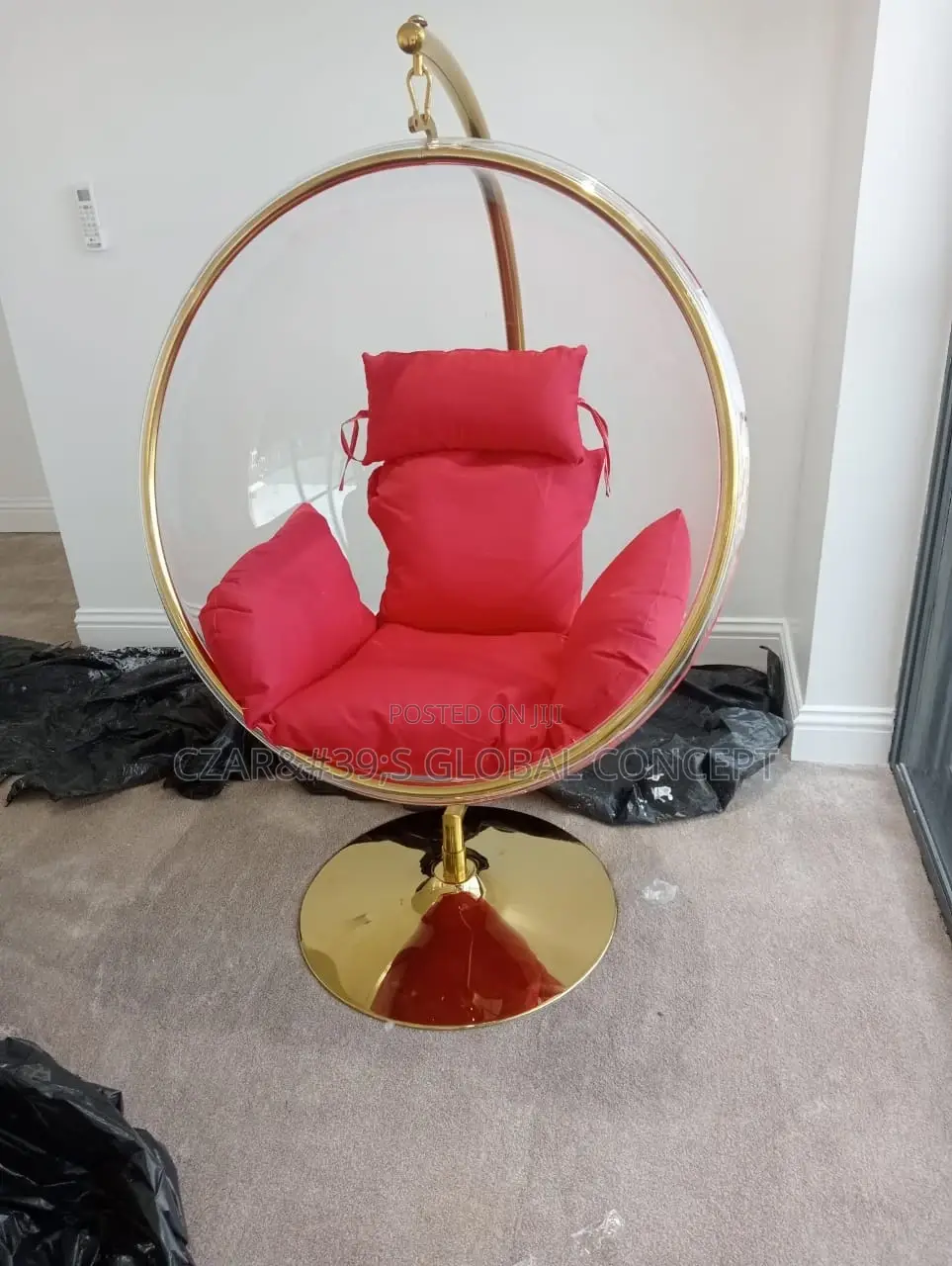 Transparent Swing Chair