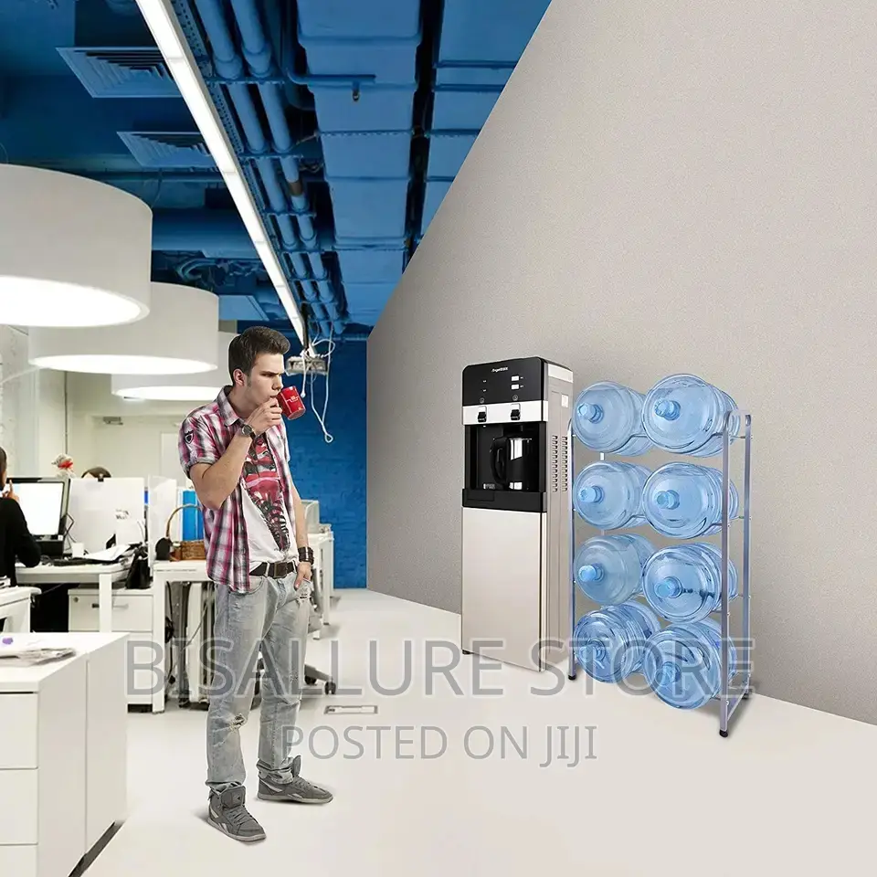 4 Layers Cway Water Dispenser Bottle Rack Stand