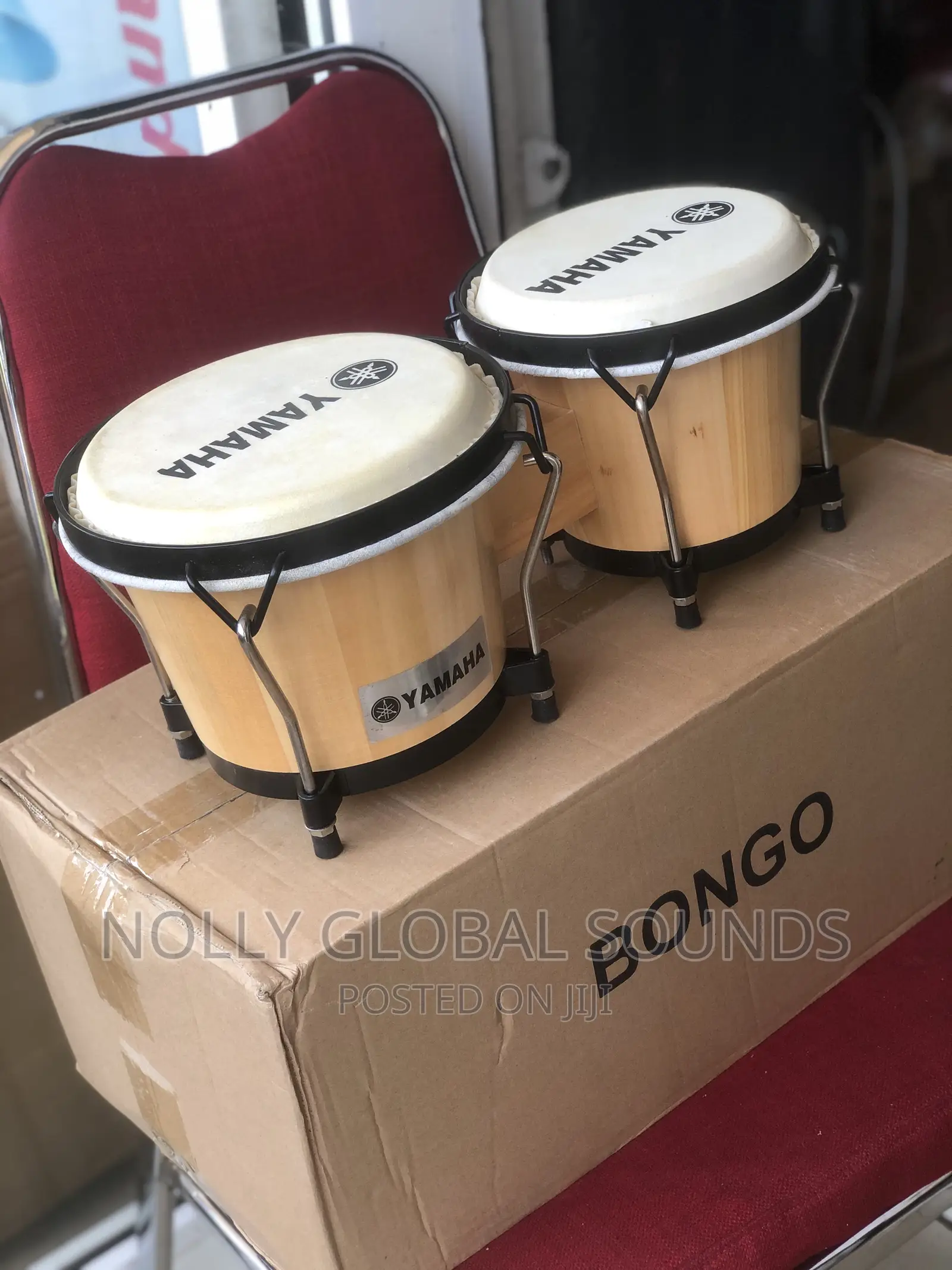 Professional Wooden Mini Bongo Drum 6” and 7”
