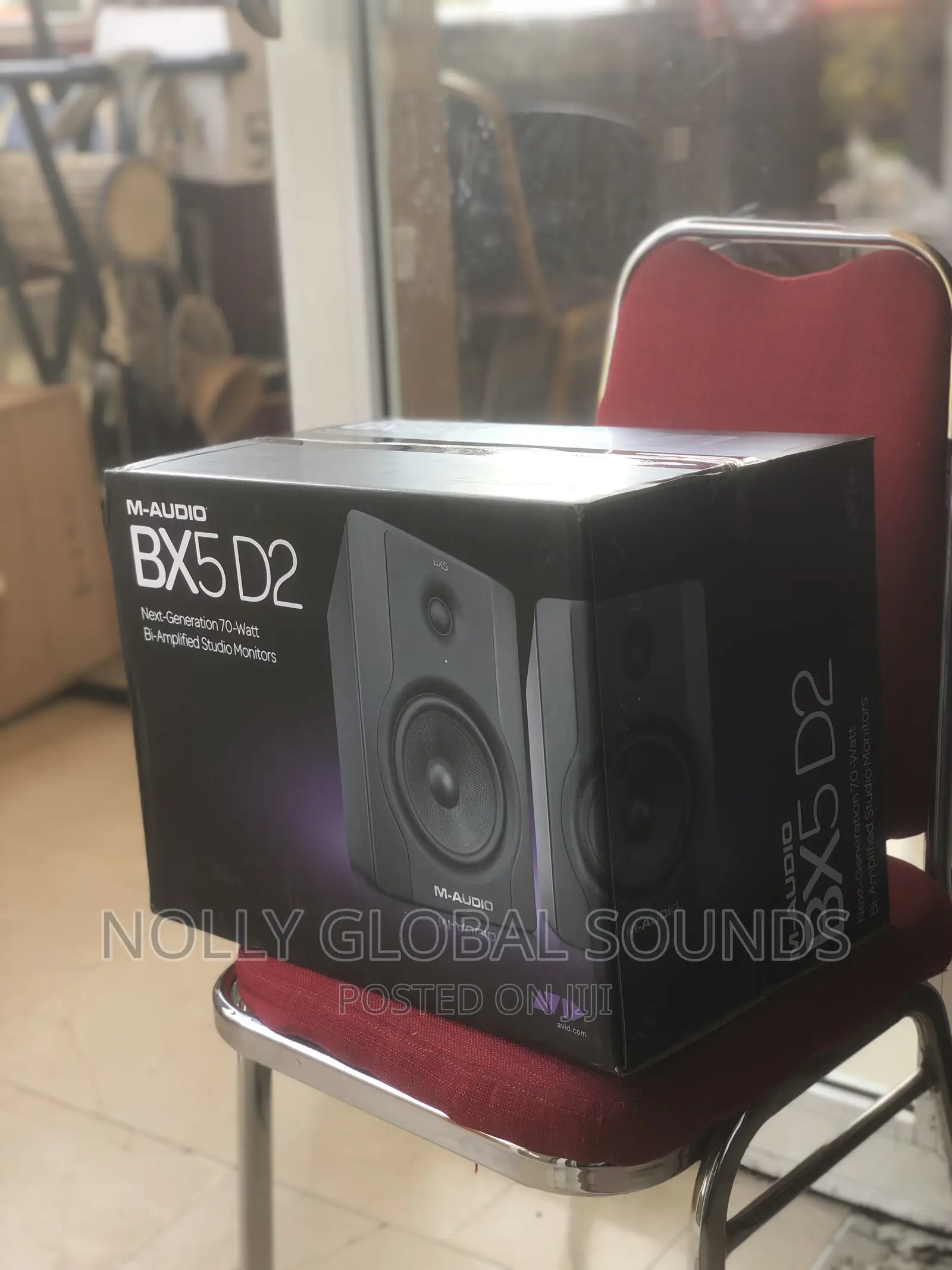 M-Audio BX5 D2 5" Active 2-Way Studio Monitor Speakers (Pair