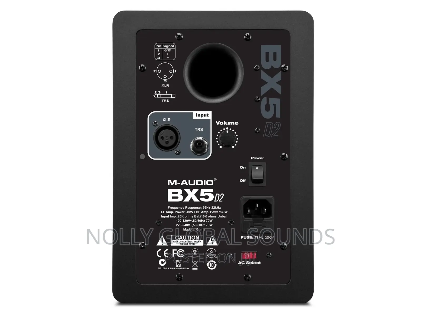M-Audio BX5 D2 5" Active 2-Way Studio Monitor Speakers (Pair