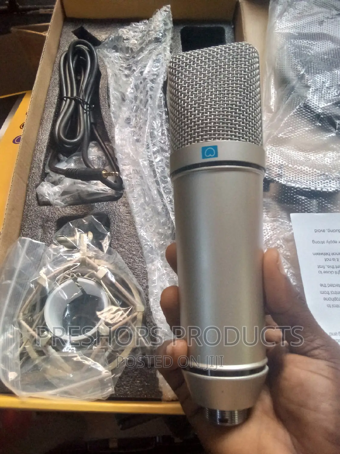 Original U87 Condenser Complete Set Microphone Stand