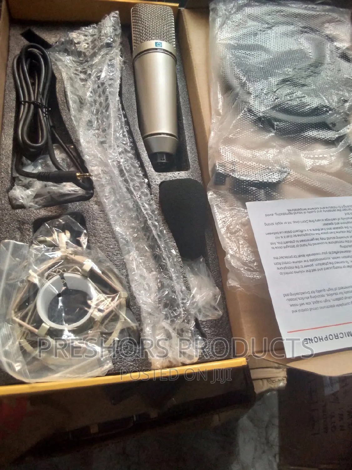 Original U87 Condenser Complete Set Microphone Stand