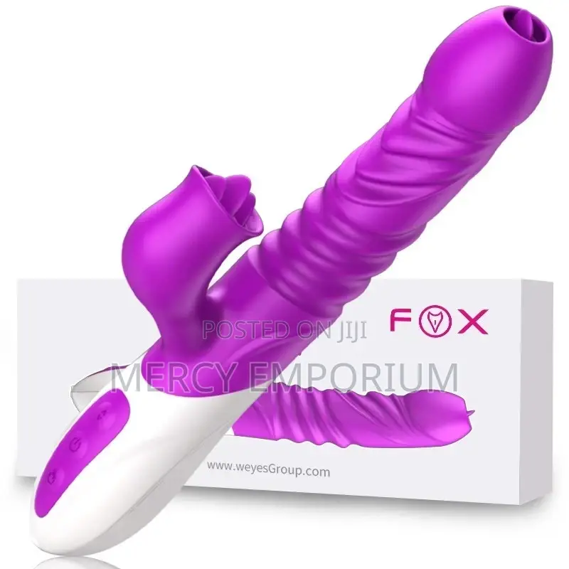4-in-1 Sex Toy Women Vibrator Dildo Clitoris G-Spot Licking