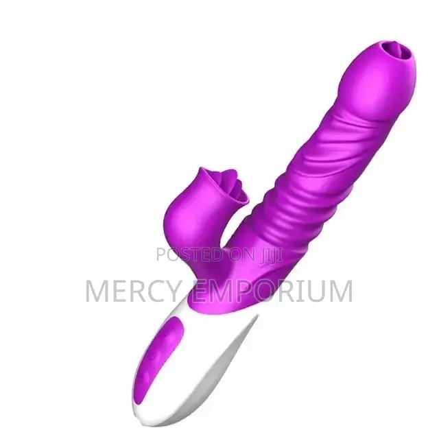 4-in-1 Sex Toy Women Vibrator Dildo Clitoris G-Spot Licking