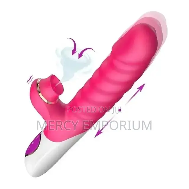 G-Spot Clitoris Stimulator Suckin Thrusting Vibrator Sex Toy