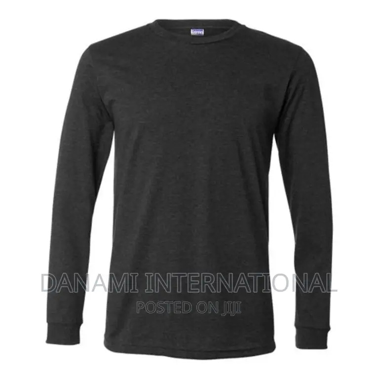 Danami Long Sleeve Dark Grey Tshirt