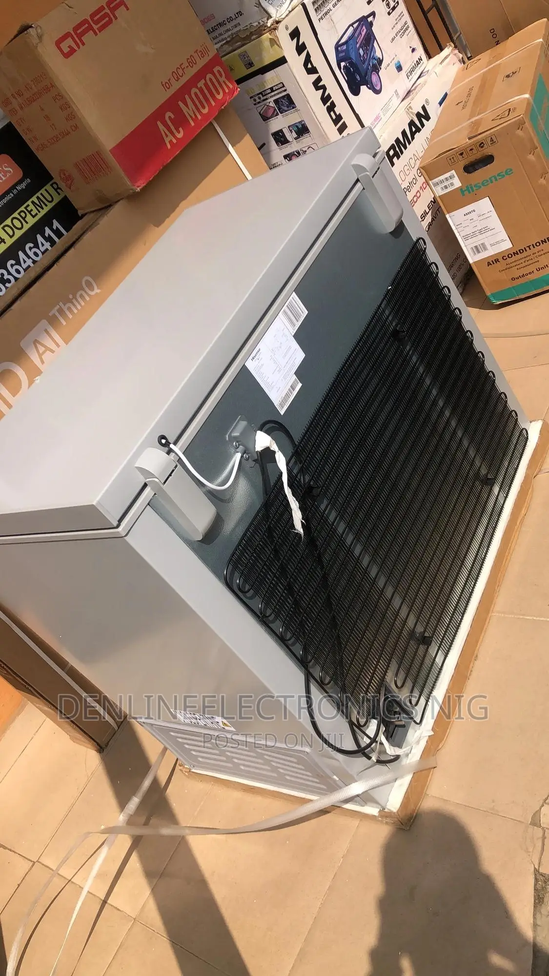 Hisense 198liters Chest Freezer Model 250SH