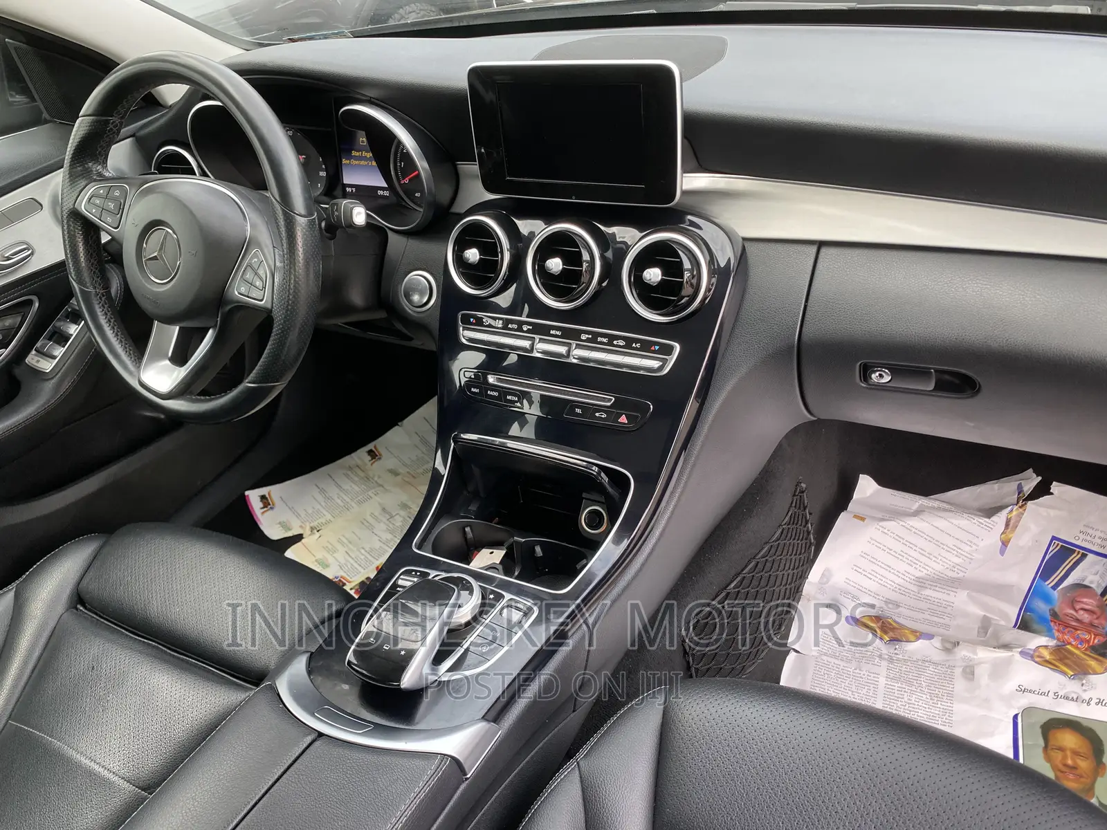Mercedes-Benz C300 2015 Black