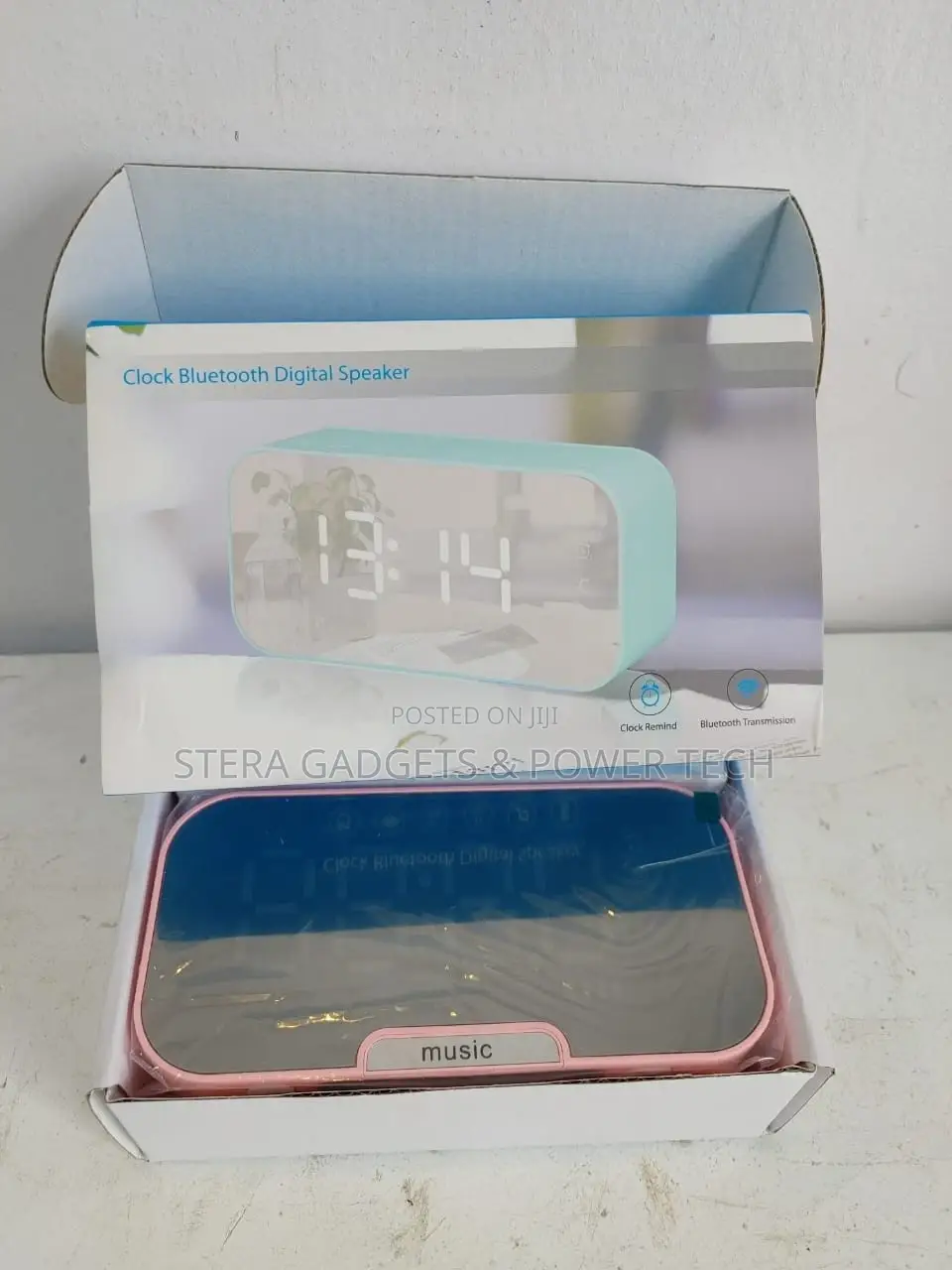 Bluetooth Speaker With Alarm Clock