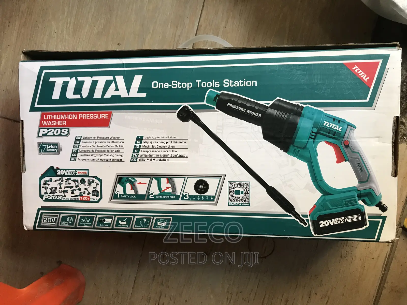 Lithium-Ion Pressure Washer P20s