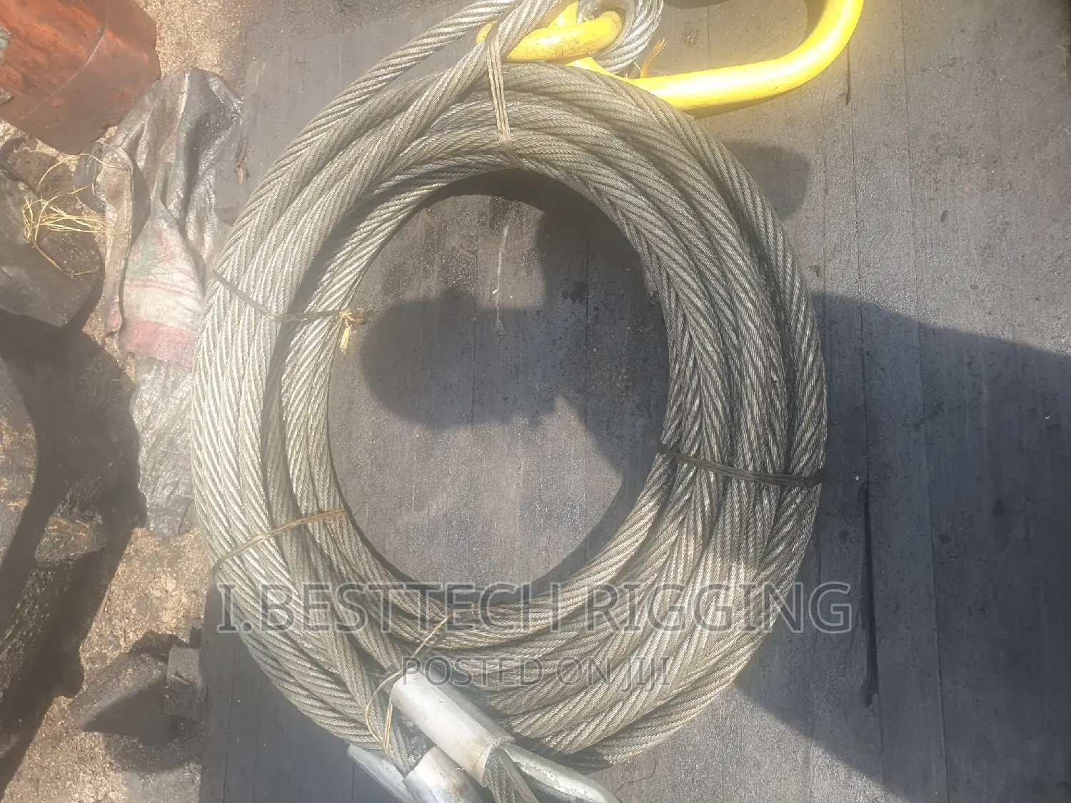 20tons 4 Legged Containers Sling Wire Ropes 10metres