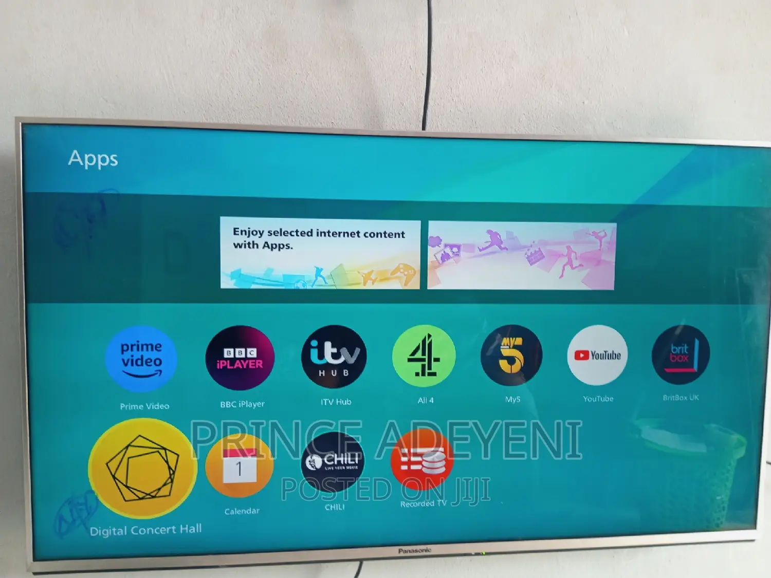 43" Ultra OLED Panasonic Smart Tv With All Smart Apps