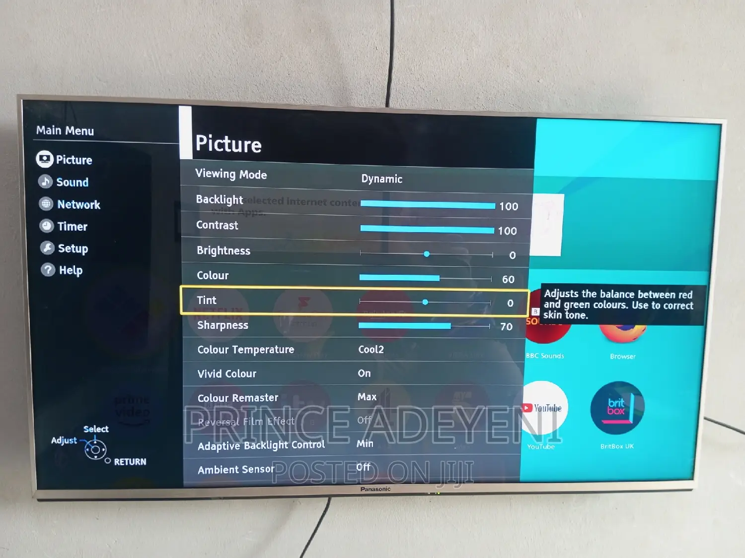 43" Ultra OLED Panasonic Smart Tv With All Smart Apps