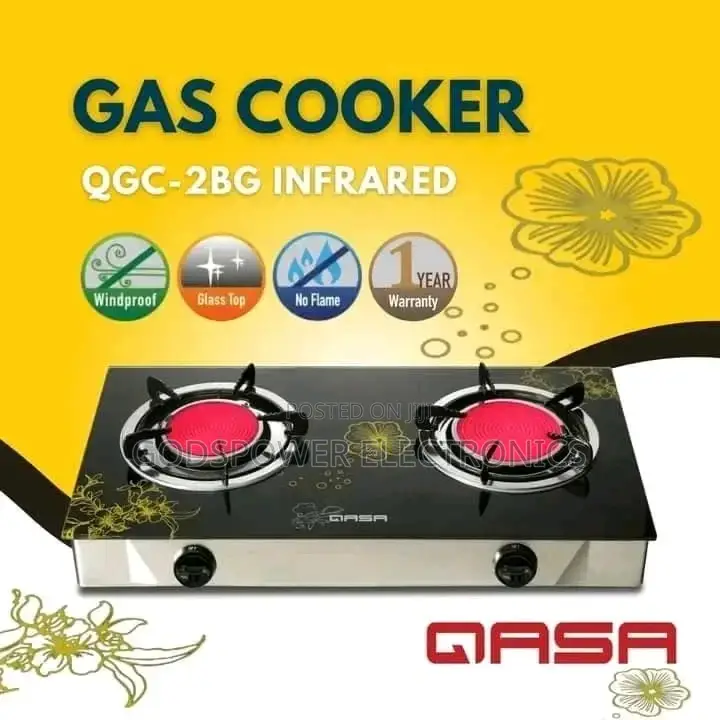 Qasa Glass Table Cooker 1 Year Warranty