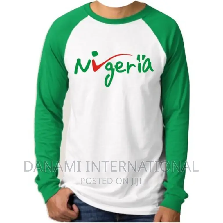 Danami Nigeria Printed Long Sleeve Round Neck T Shirt