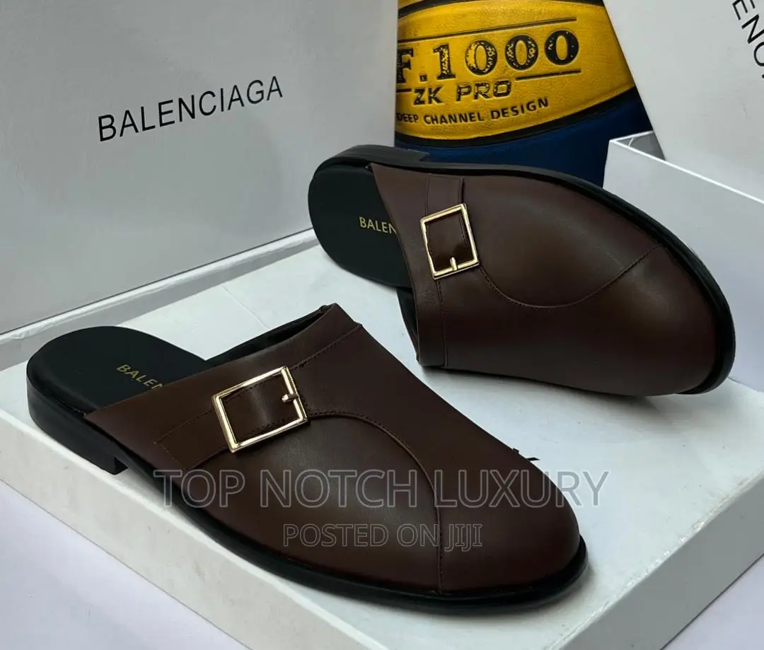 Balenciaga Men Luxury Designer Half Shoe