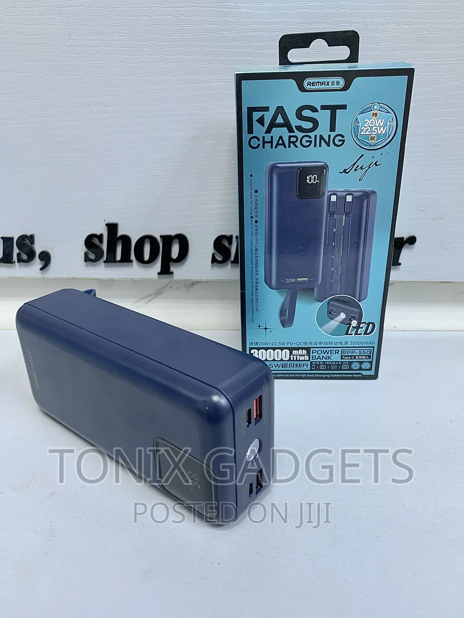 30000mah Powerbank With Large Capacity