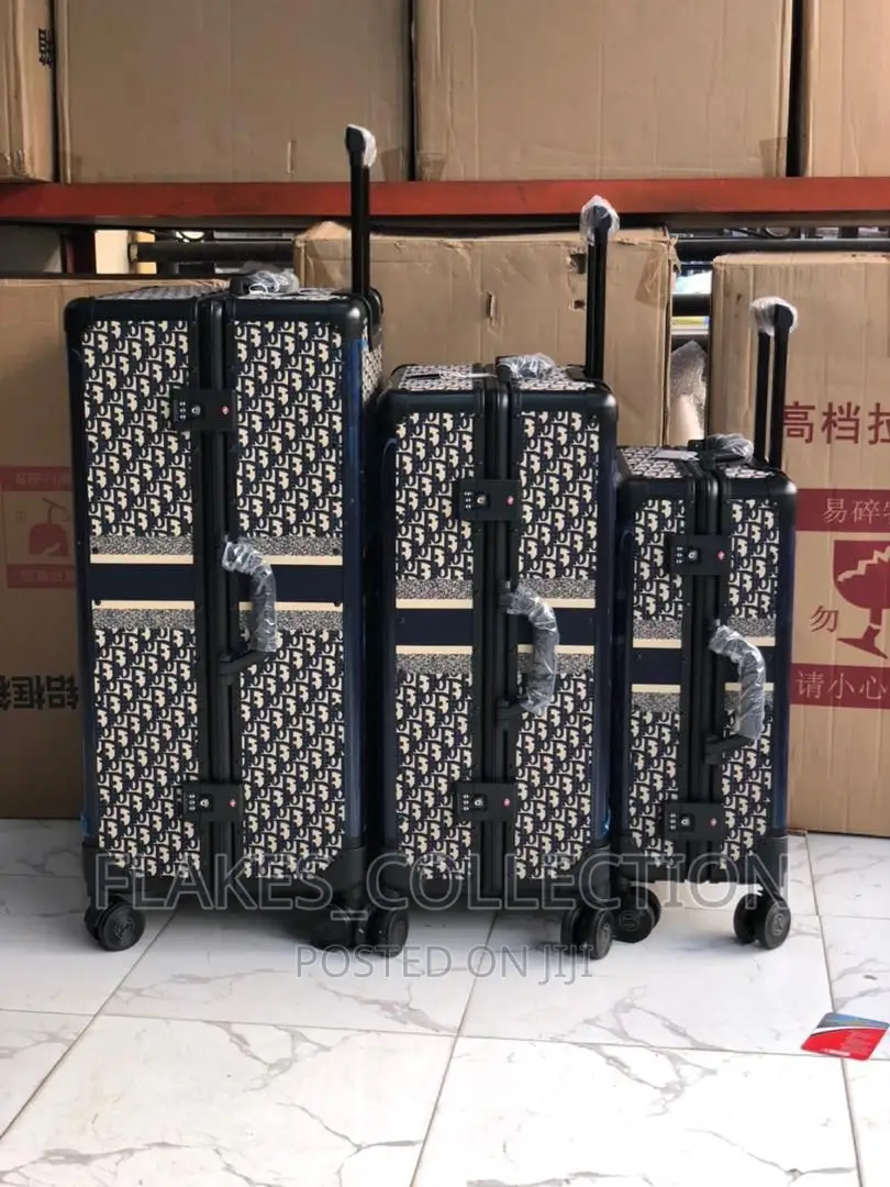Christian Dior Set of 3 Luggage Box