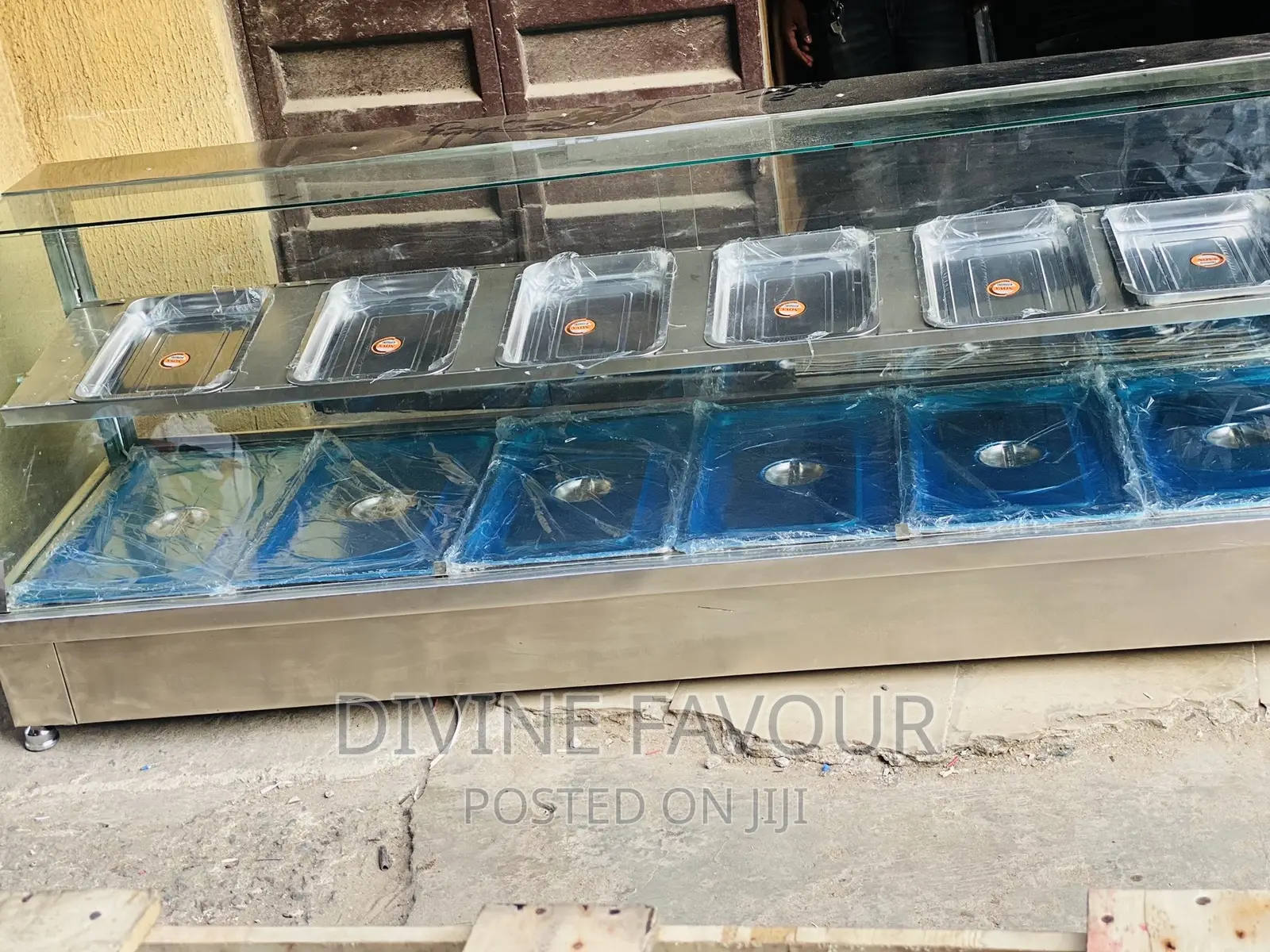 6 Plate Food Display Warmer