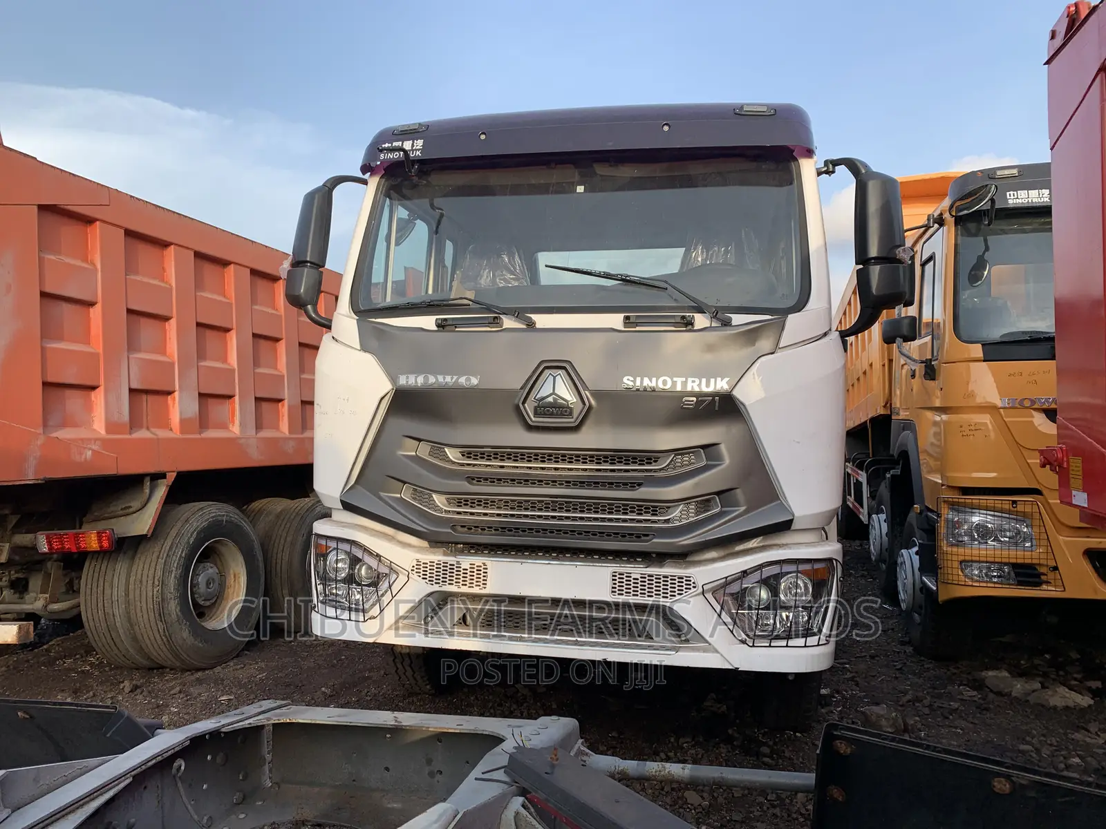 Brand New Howo 371 Truck-Head (10 Tyres)