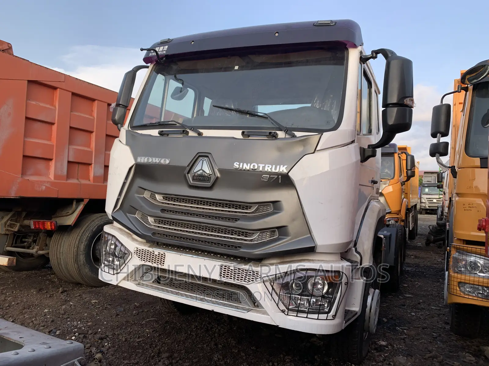 Brand New Howo 371 Truck-Head (10 Tyres)