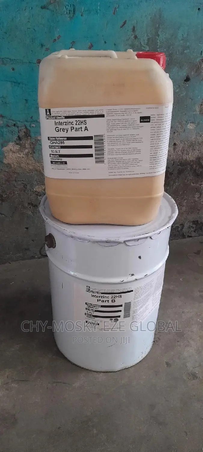 International Interzinc 22 Gray Epoxy Paint