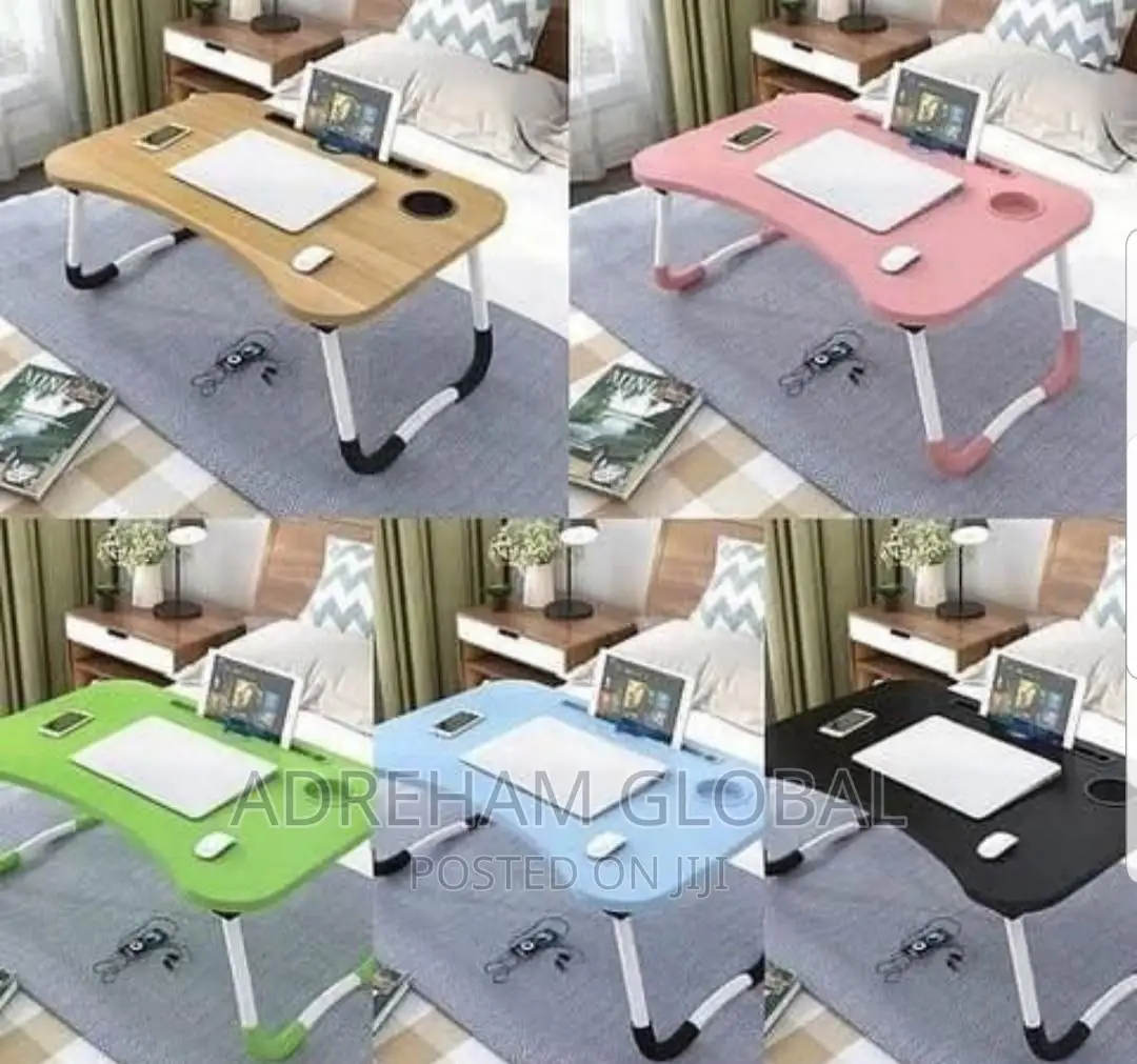 Laptop Table With Cup Holder