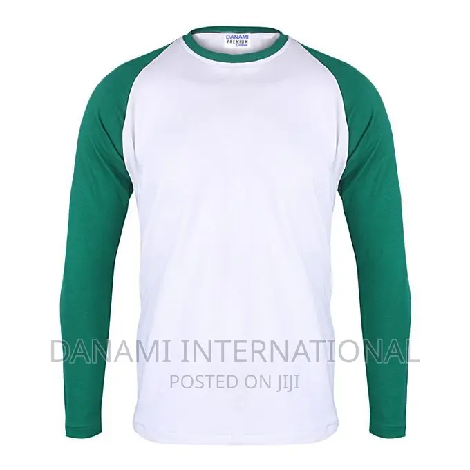 Danami Plain Long Sleeve Round Neck T-Shirt