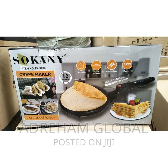 Sokany Crepe Maker, 650w