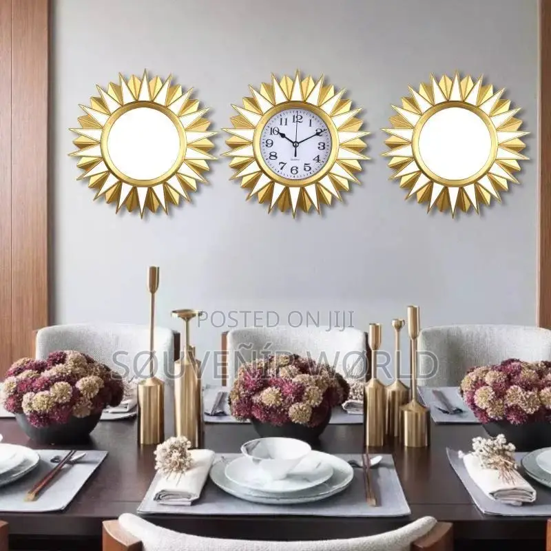 Clock With Mirror