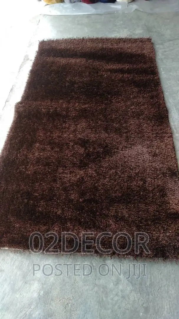 Plain Soft Shaggy Center Rugs (4/6) and (5/7)