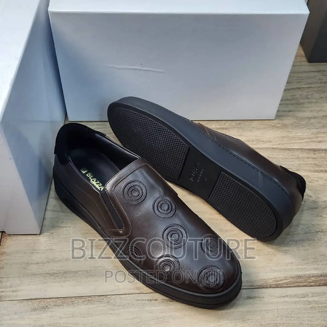 Original Italian BLAZZA Slip-on Sneakers Available in Store