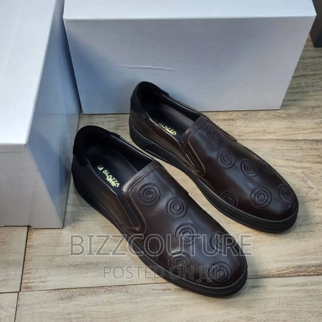 Original Italian BLAZZA Slip-on Sneakers Available in Store