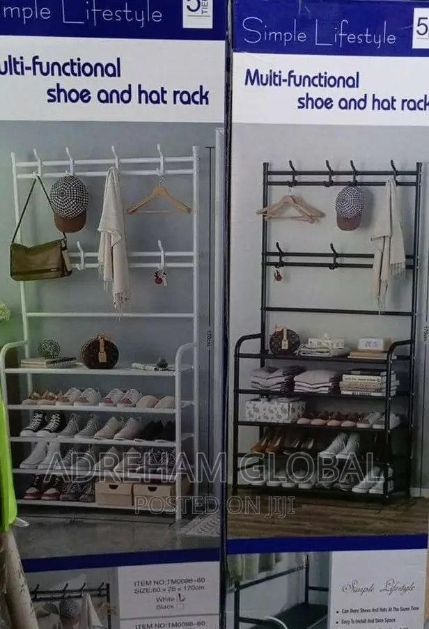 5 Layers Multi-Functional Big Size Shoe and Hat Rack