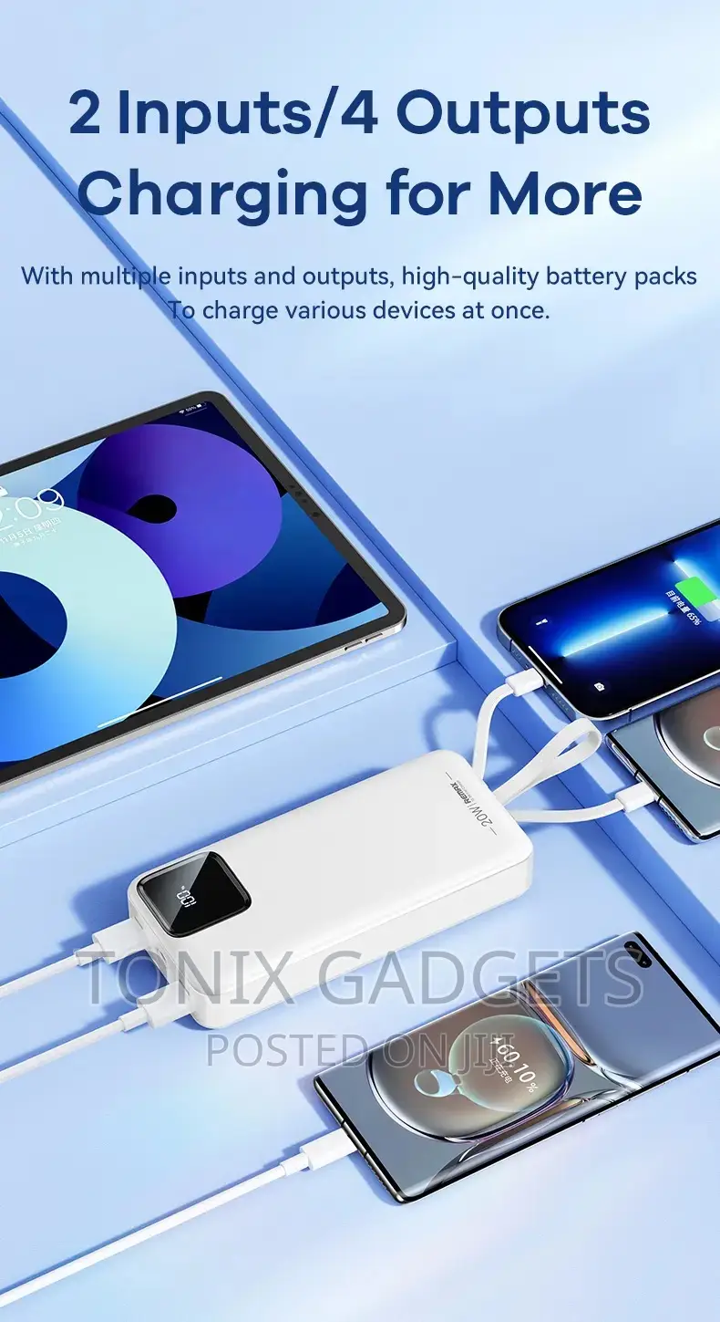 30000mah Powerbank With Large Capacity