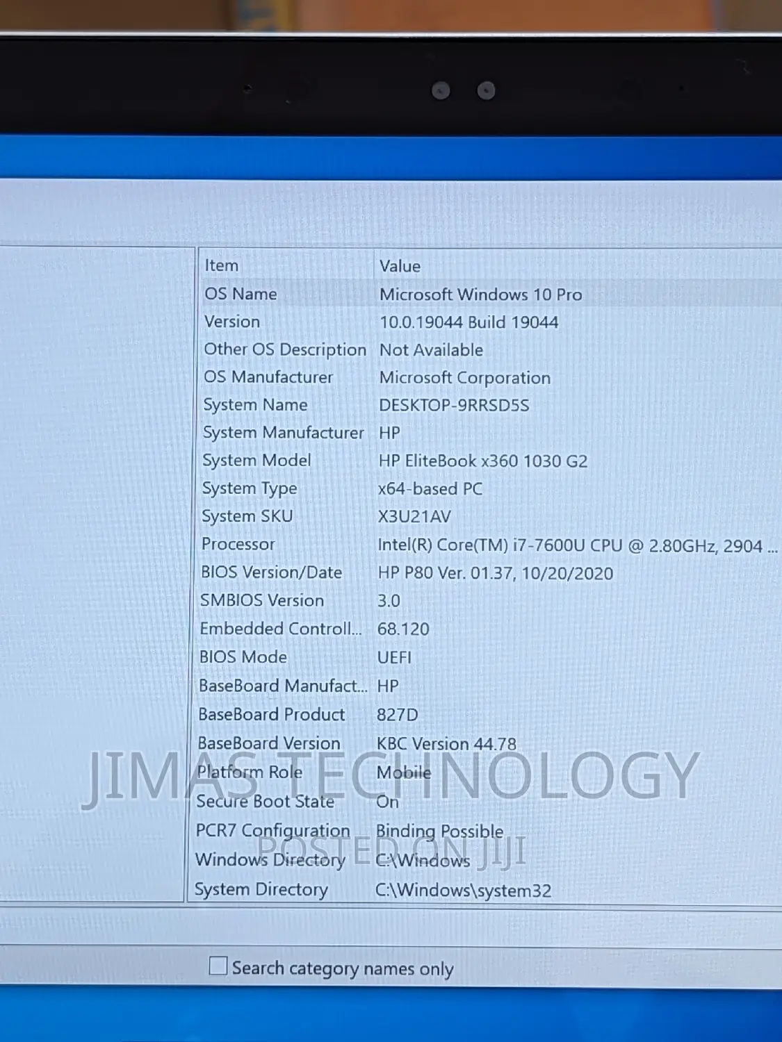Laptop HP EliteBook x360 1030 G2 16GB Intel Core i7 SSD 512GB