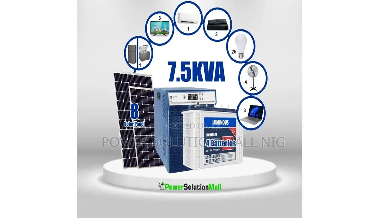 7.5KVA 48V Solar Installation Package
