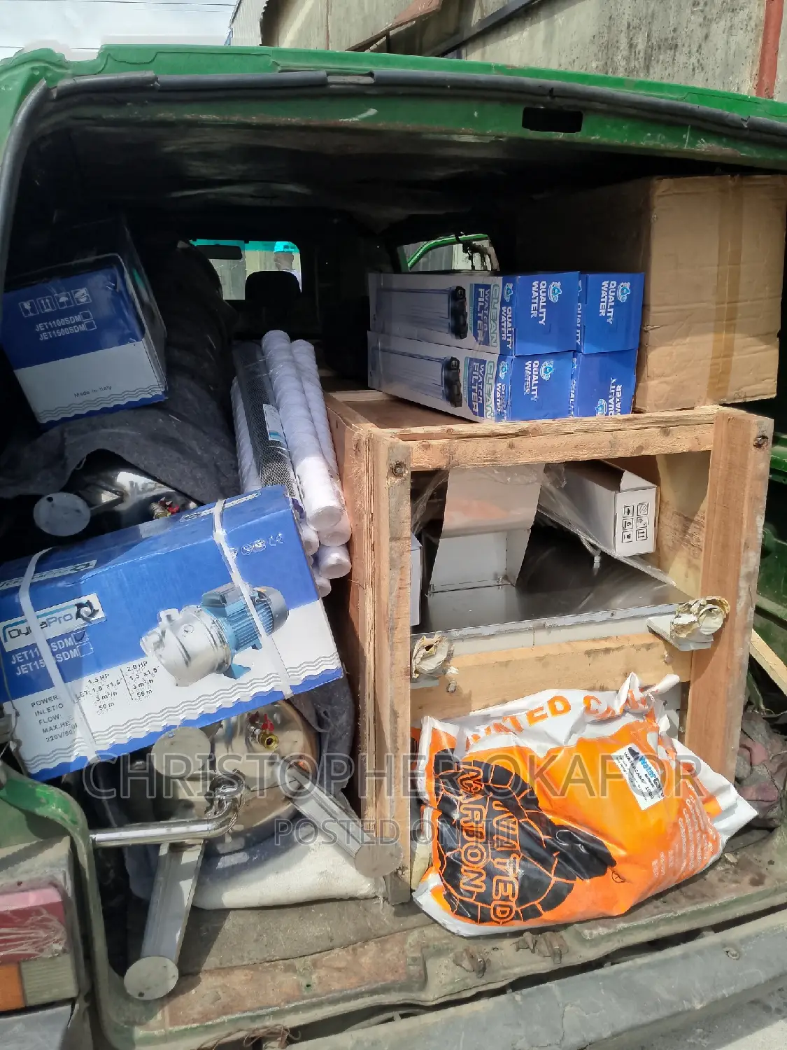Setup of Sachet Pure Water Machine