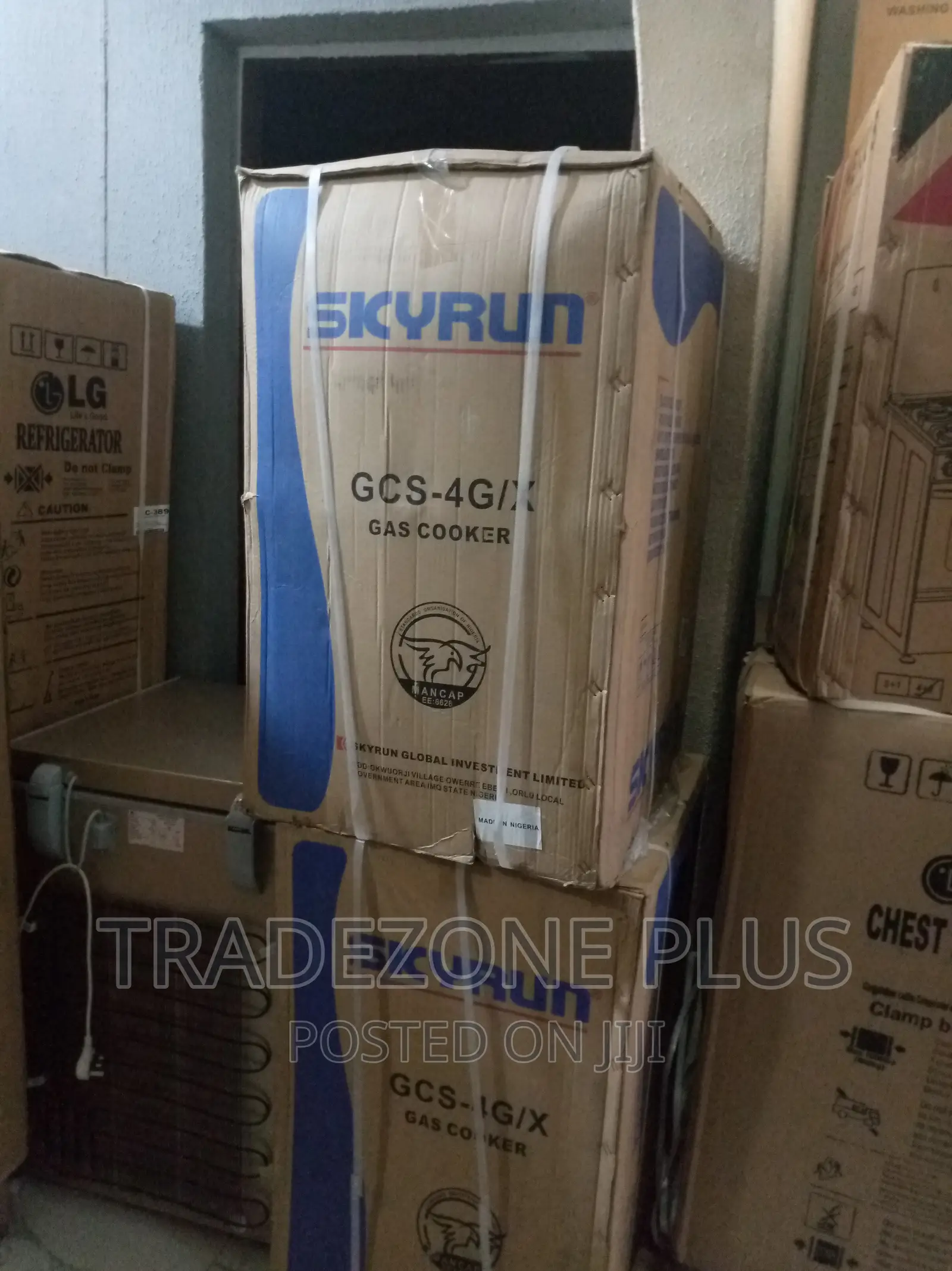 New in Skyrun 4+0 Free Standing Gas Cooker-GCS-4g/X