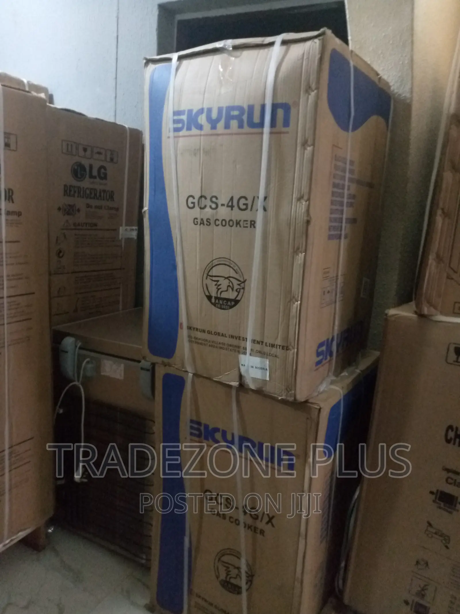 New in GCS-4g/X Skyrun Gas Cooker-4+0