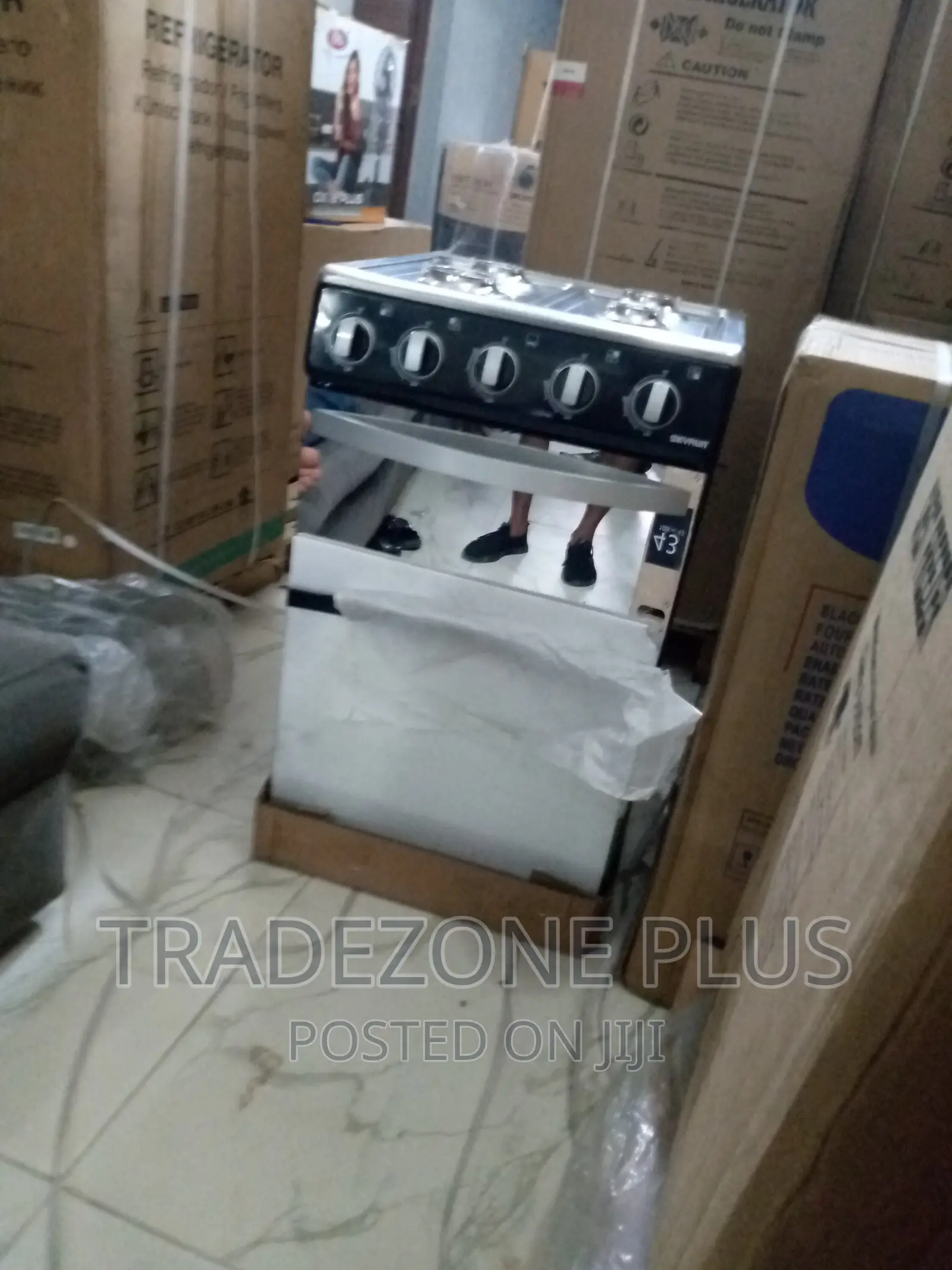 Original Skyrun 4+0 Gas Cooker-GCS-4g/X