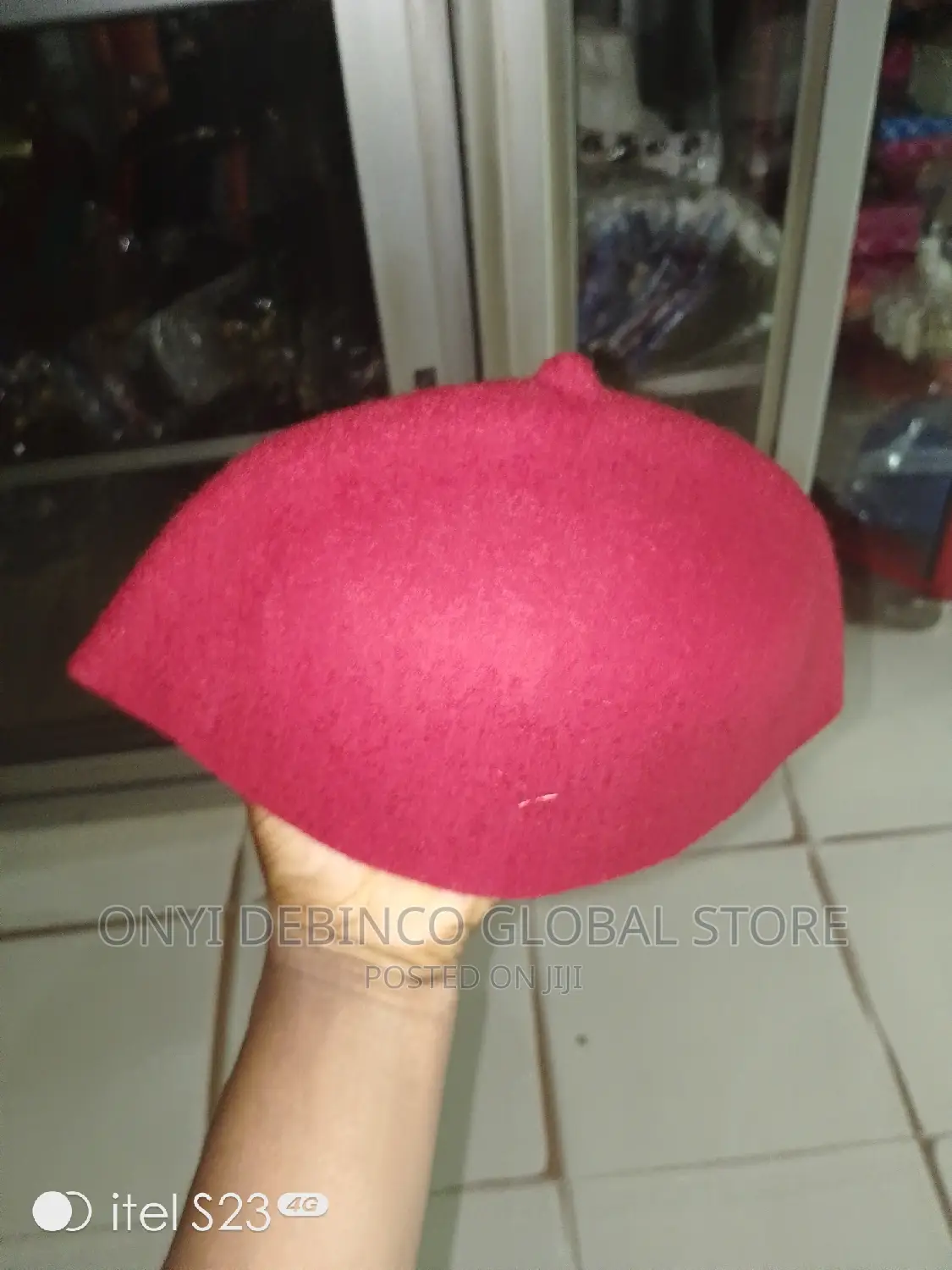 Traditional Igwe Ozo Igbo Cap/Nze Cap/Igbo Cotton