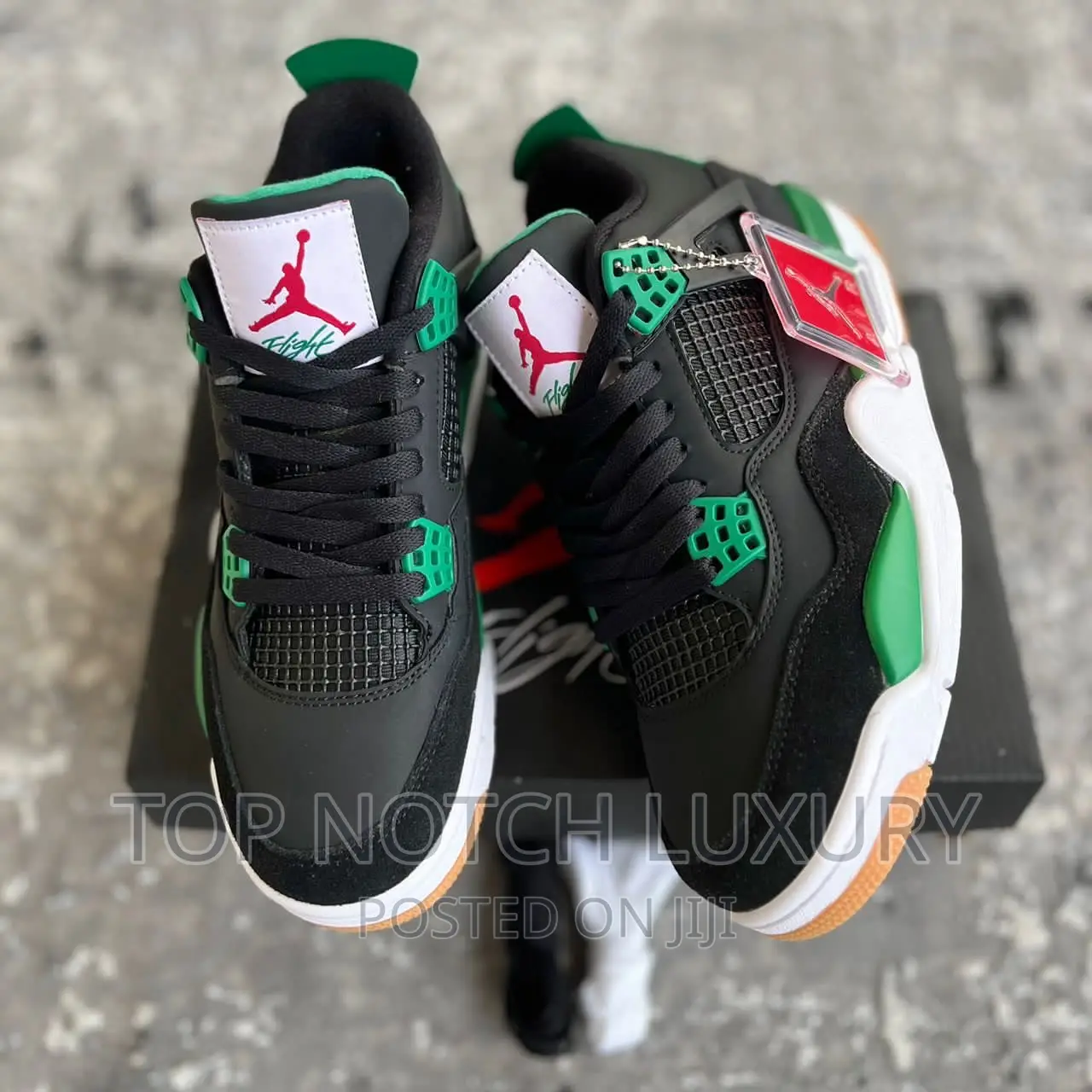 Nike Sb Air Jordan Iv(4) Retro Gs* *“Black/Pine Green”*
