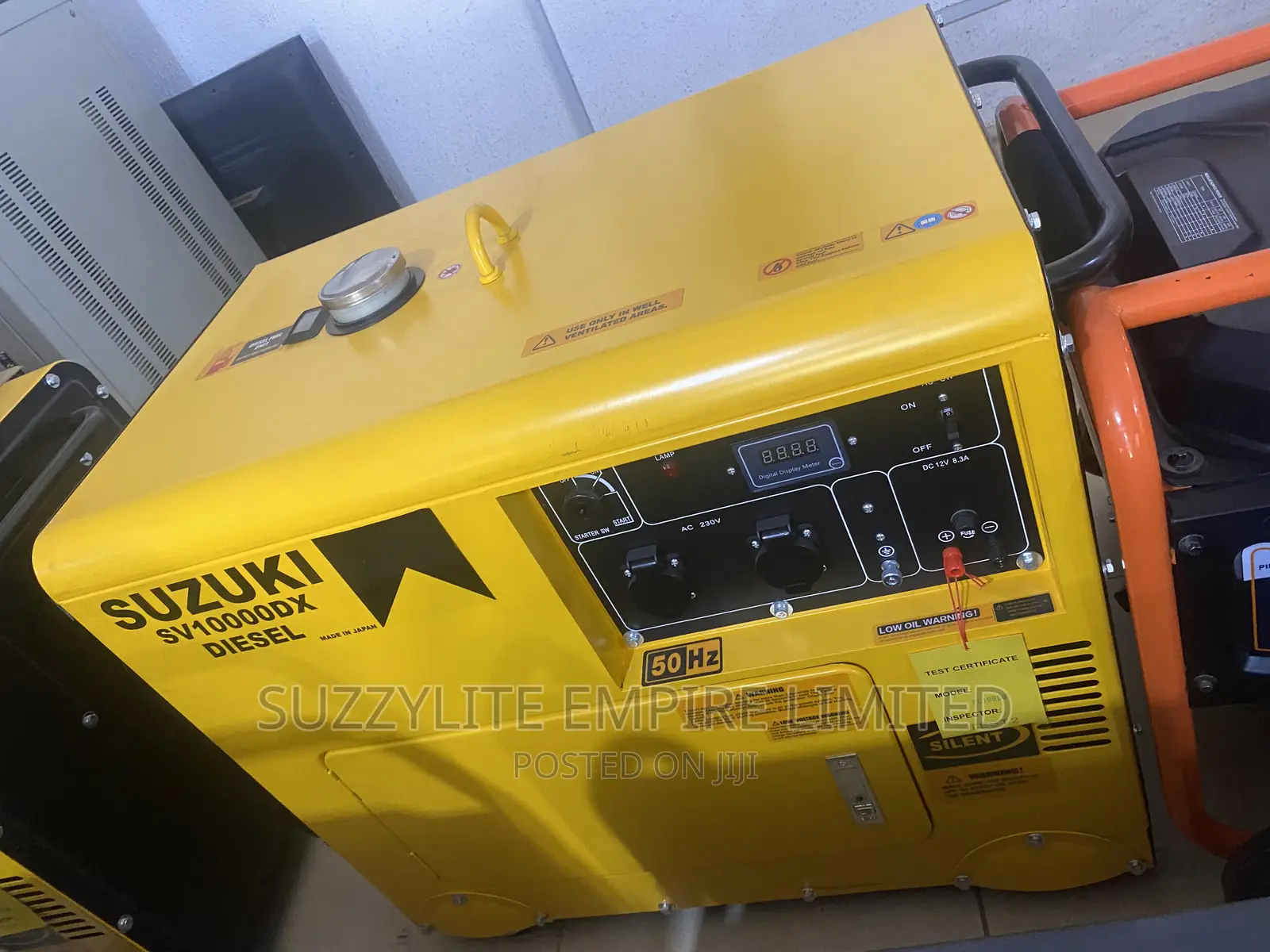 Suzuki Generator 8.5kva Soundproof