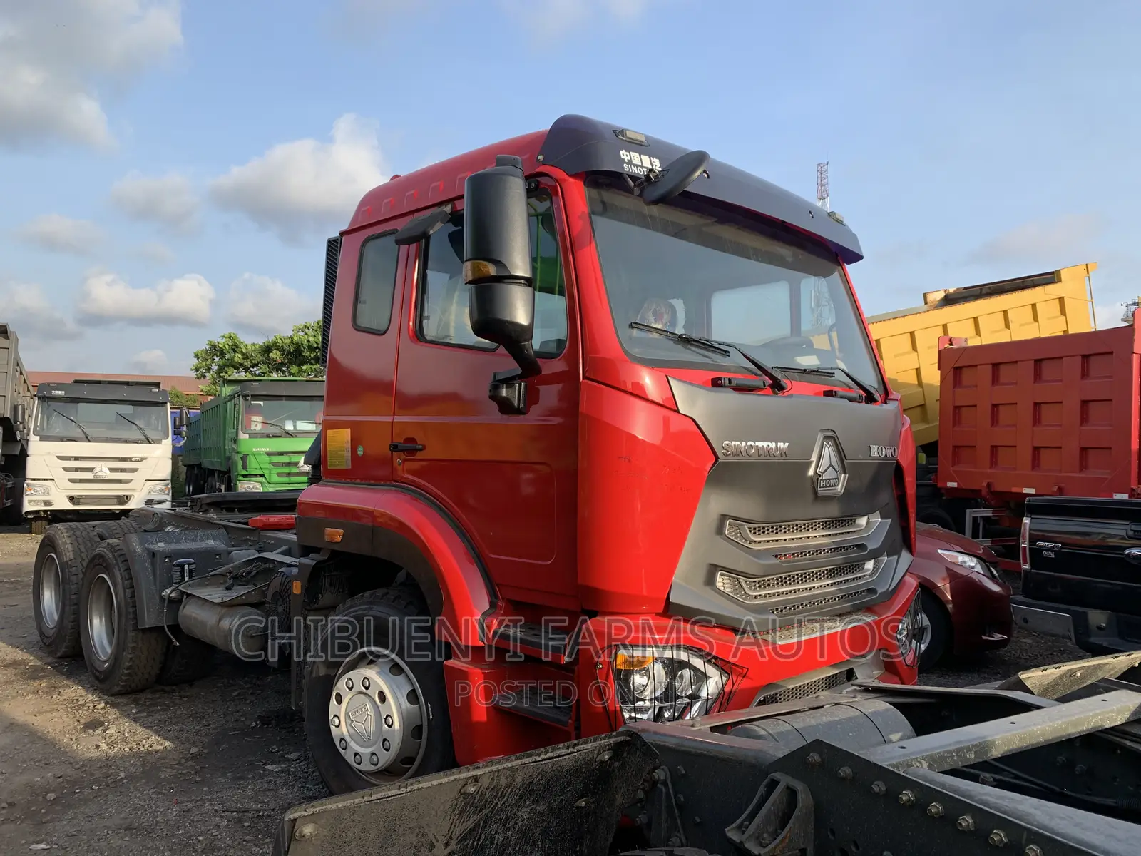 Howo 371 Truck-Head (10 Tyres)