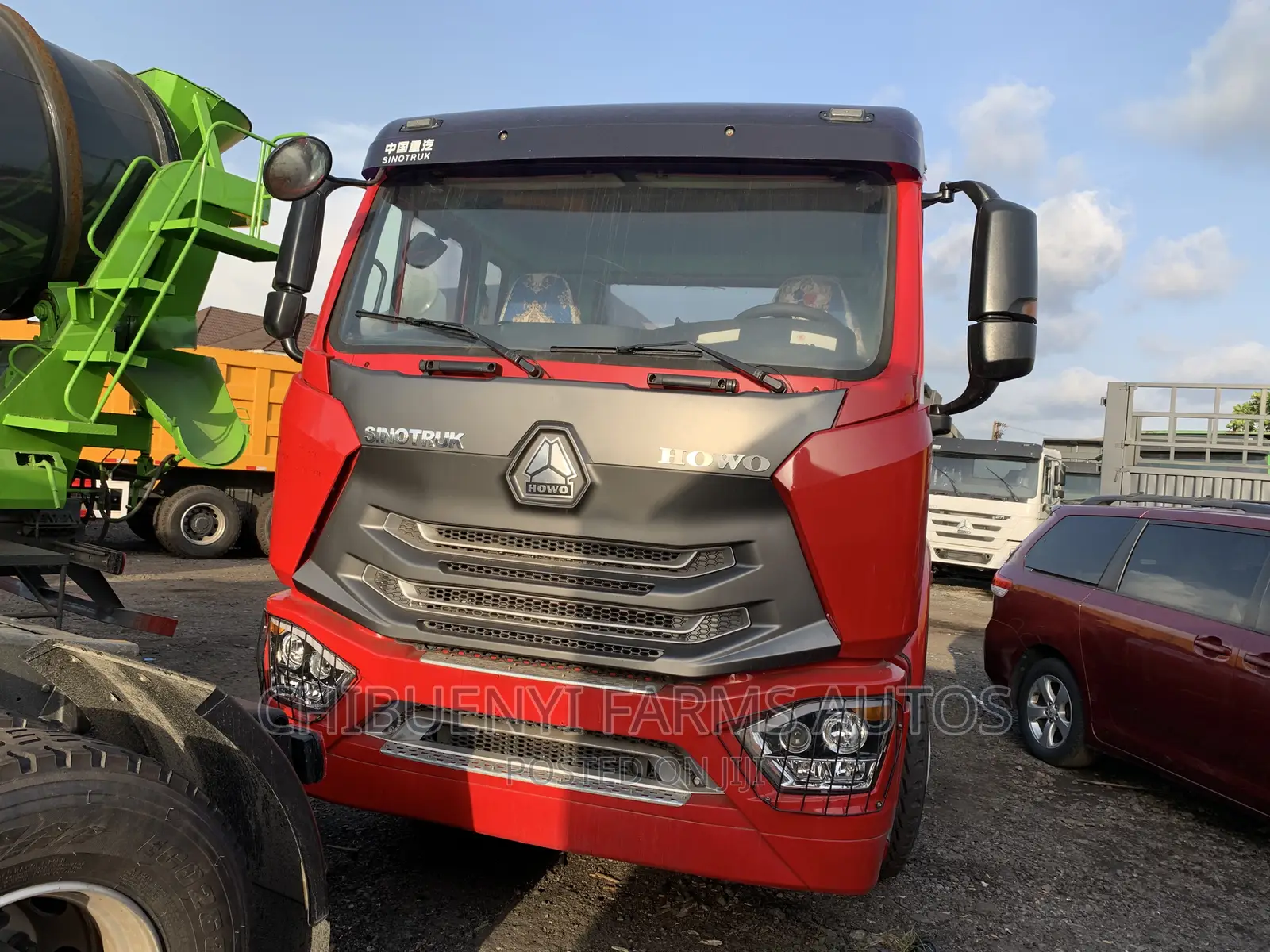Howo 371 Truck-Head (10 Tyres)