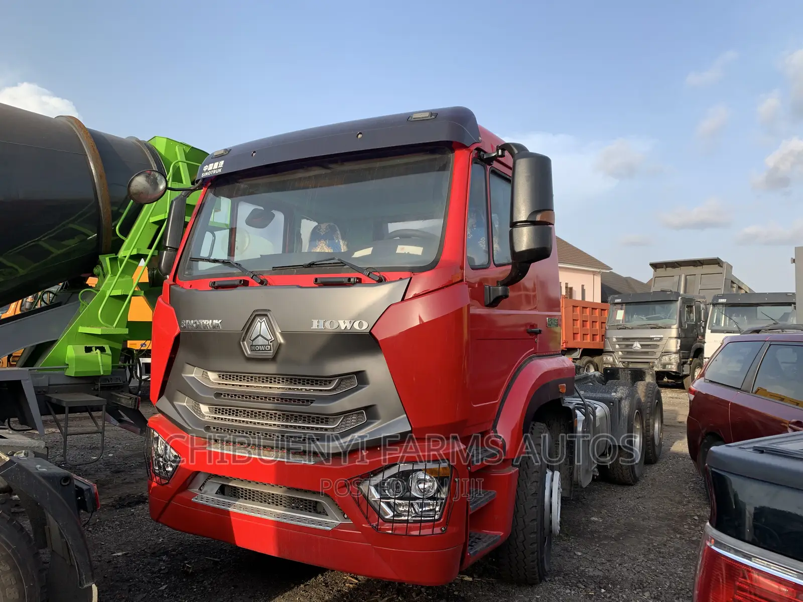 Howo 371 Truck-Head (10 Tyres)